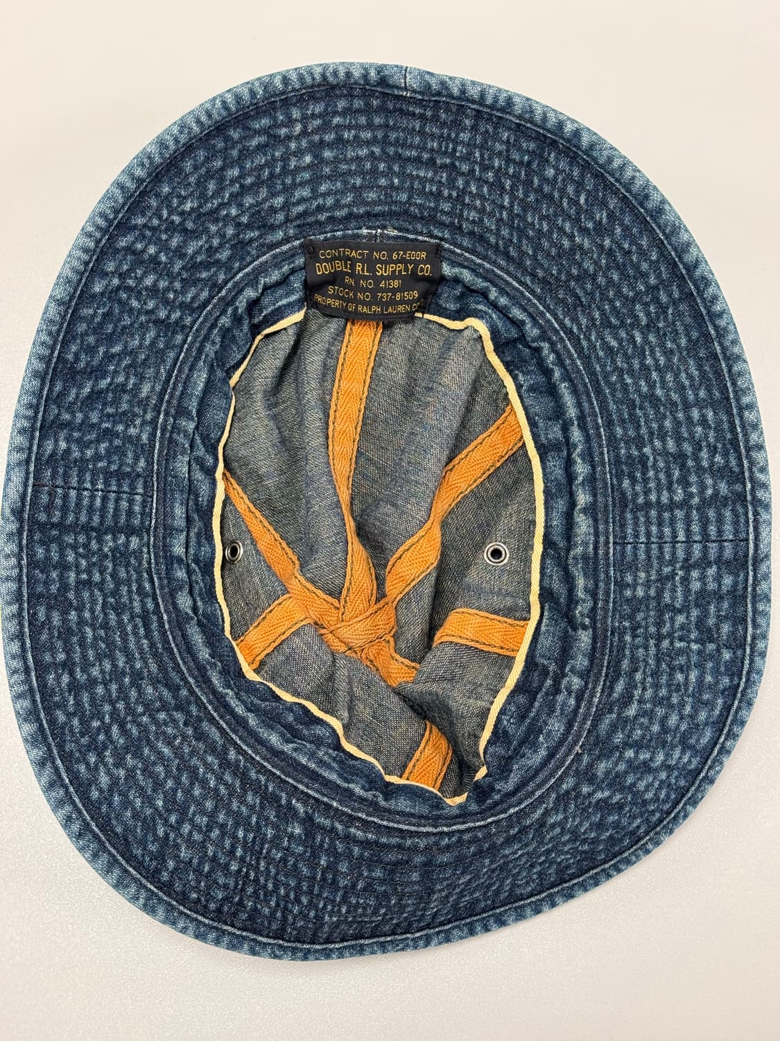 더블알엘 데님 버킷햇 / M 상품이미지3