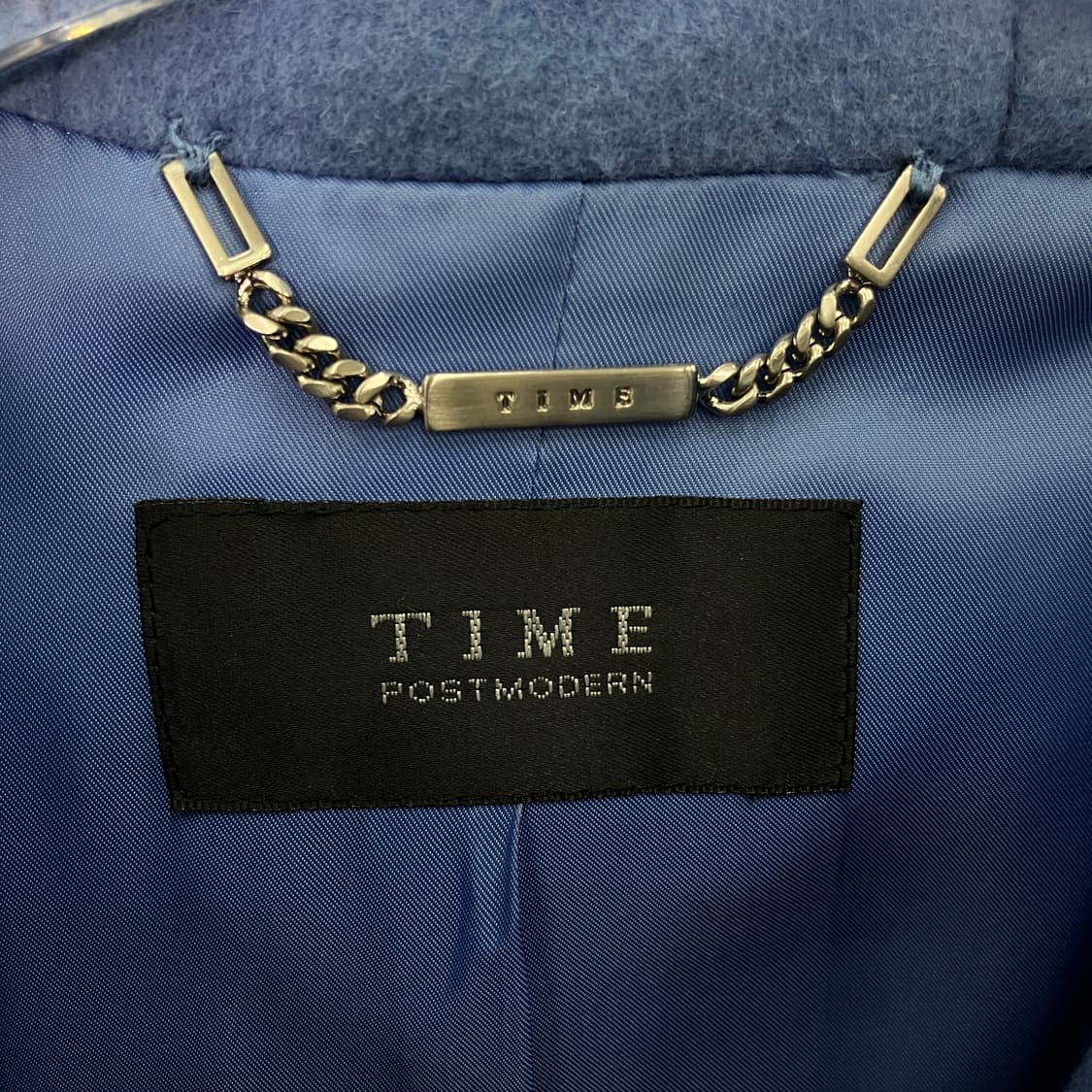 TIME 타임 후드 숏 더플 코트 상품이미지3