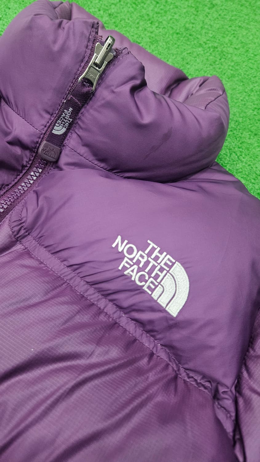 노스페이스 퍼플 눕시 700필 여성 구스패딩 M 상품이미지2