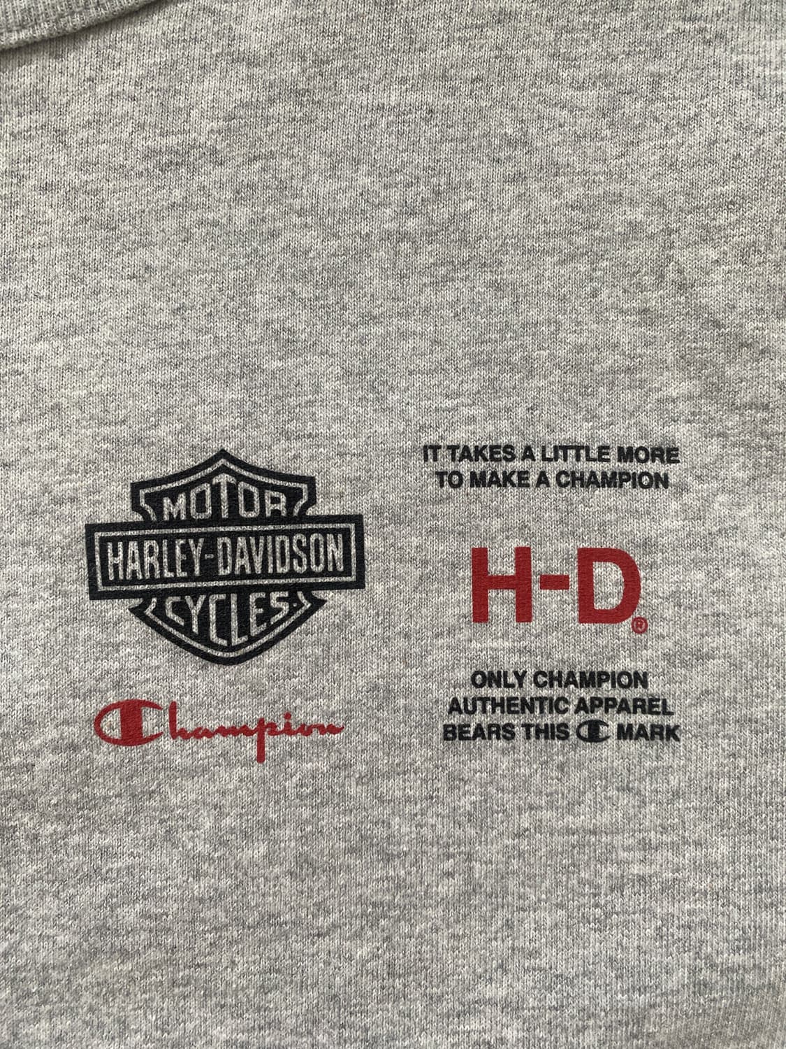 챔피온x할리데이비슨 티셔츠 상품이미지3