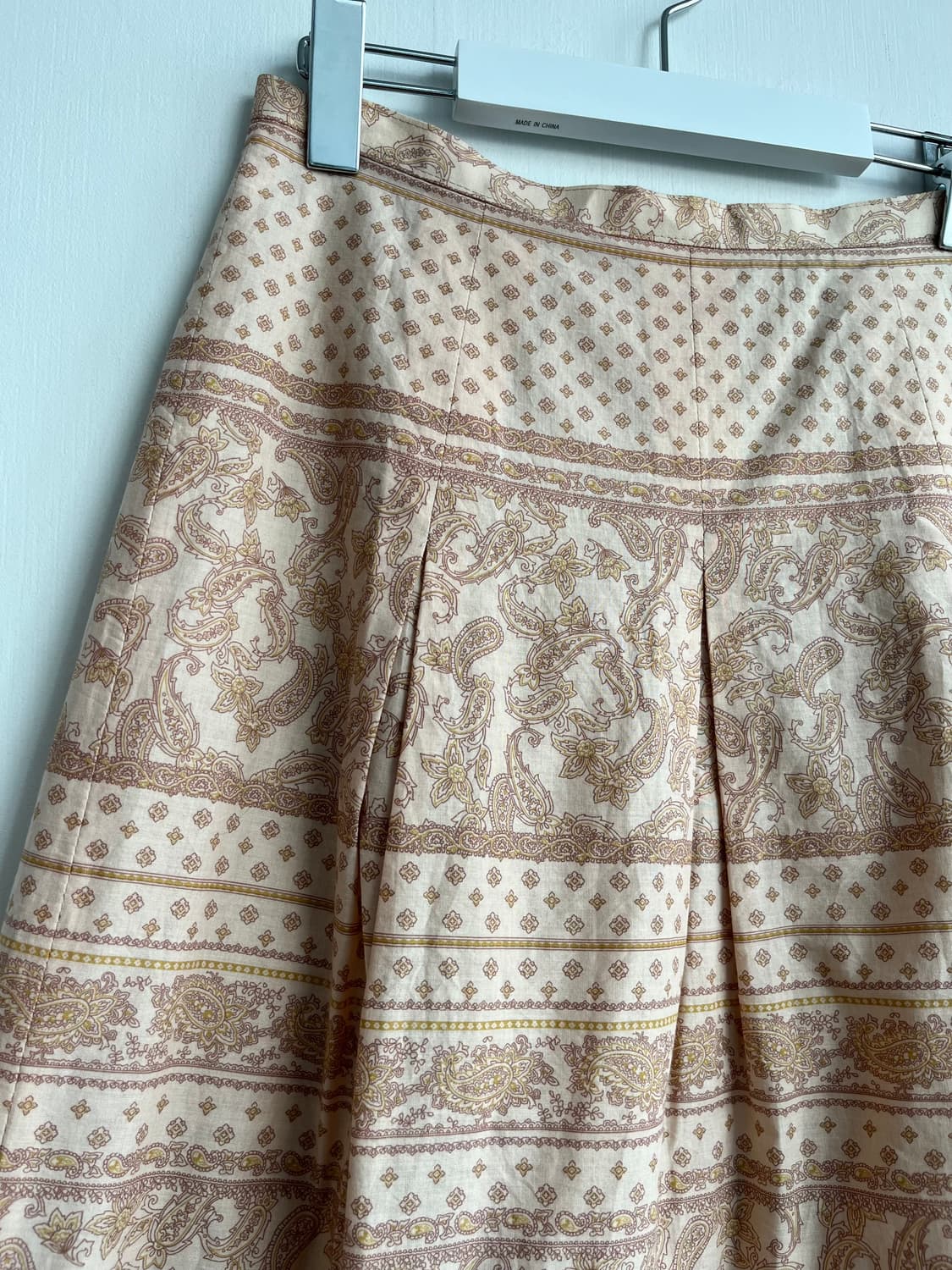 *SALE) 브라운 에스닉 미디 스커트 상품이미지2