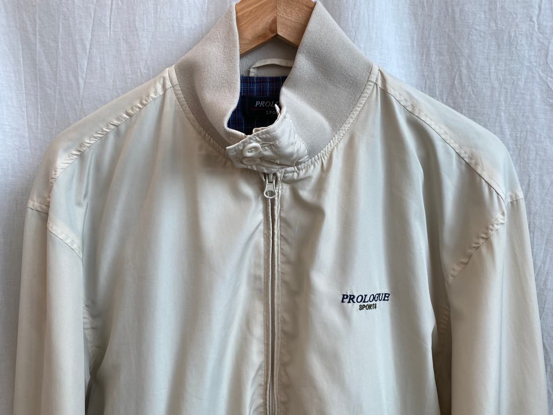 PROLOGUE 아이보리 블루종(MEN L) 상품이미지3