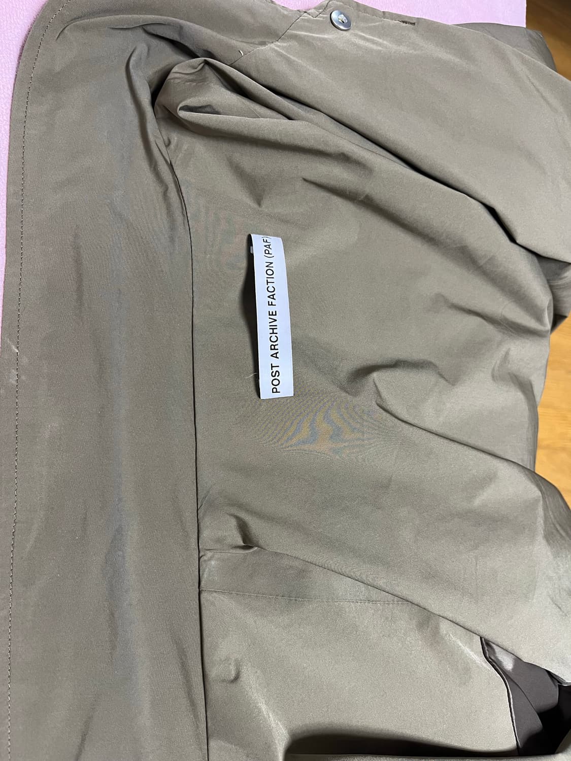 포스트 아카이브 팩션 8.0 코치 자켓 라이트 (브라운) S 상품이미지4