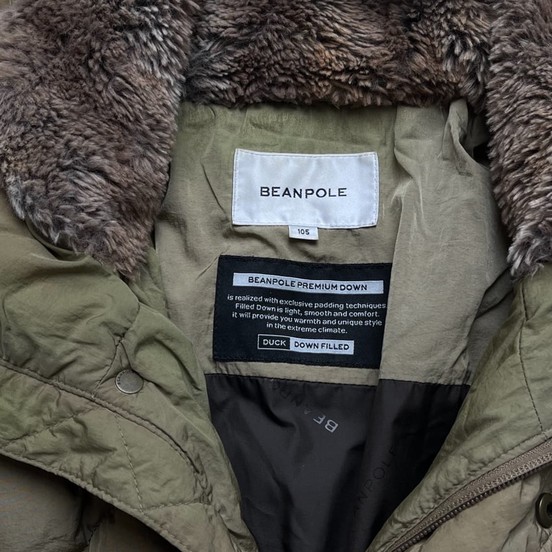빈폴 덕다운 패딩 중고 구제 빈티지 상품이미지3