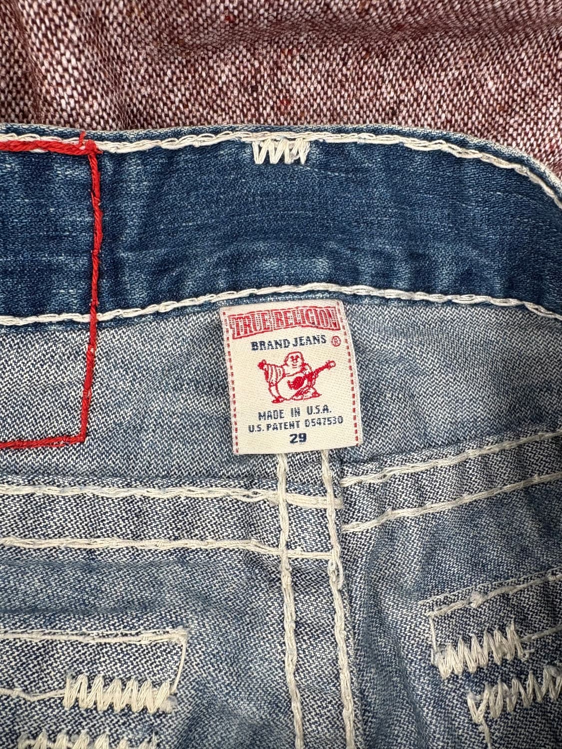 👖 TRUE RELIGION 부츠컷 데님 팬츠 (W29 L33) 상품이미지5