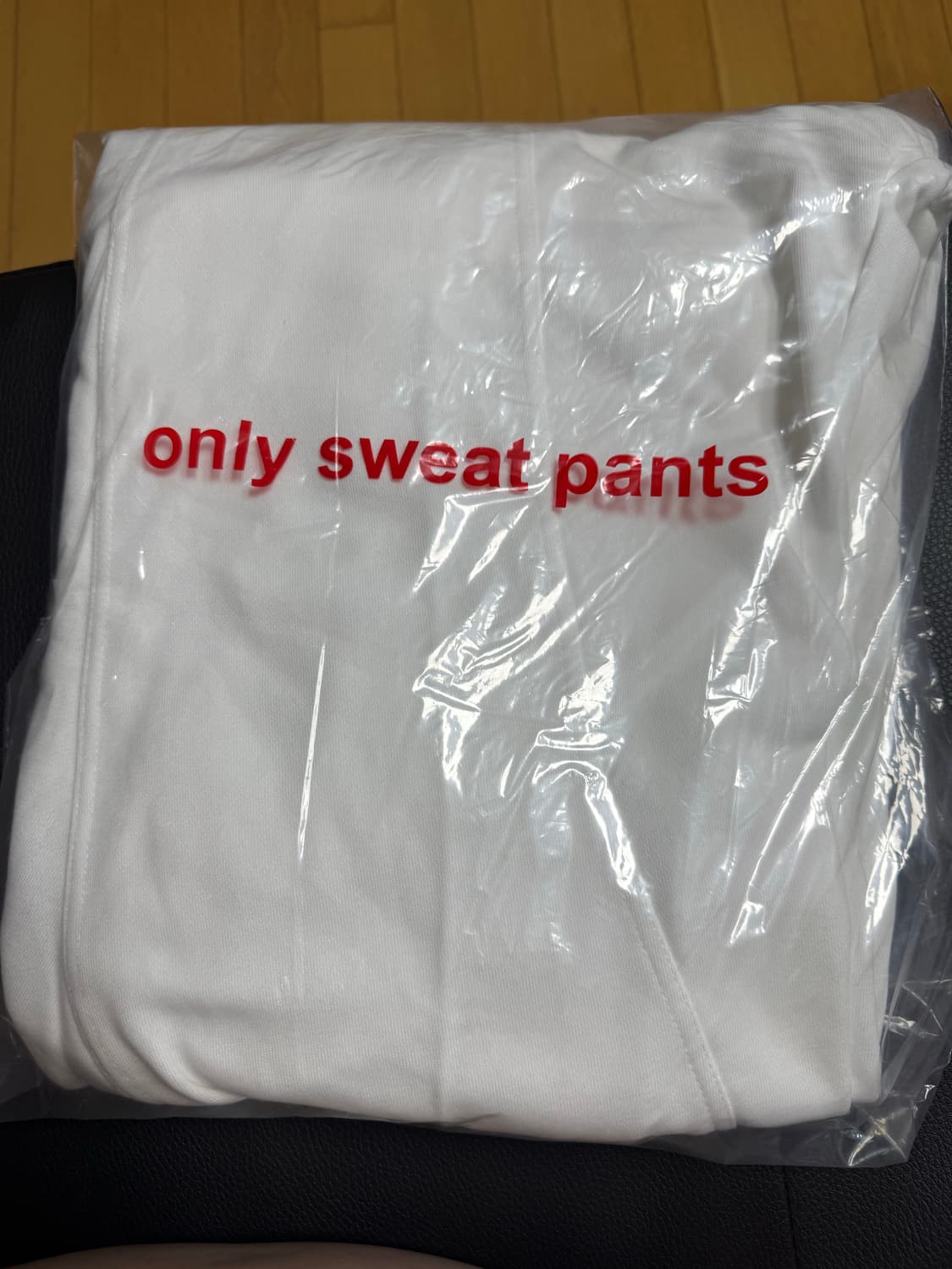 온리스웻팬츠 화이트 벌룬조거 상품이미지2