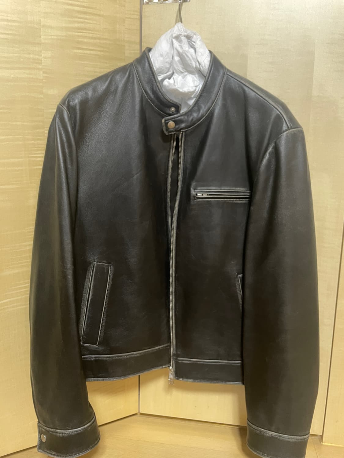 던스트 레더 자켓 xl 상품이미지1