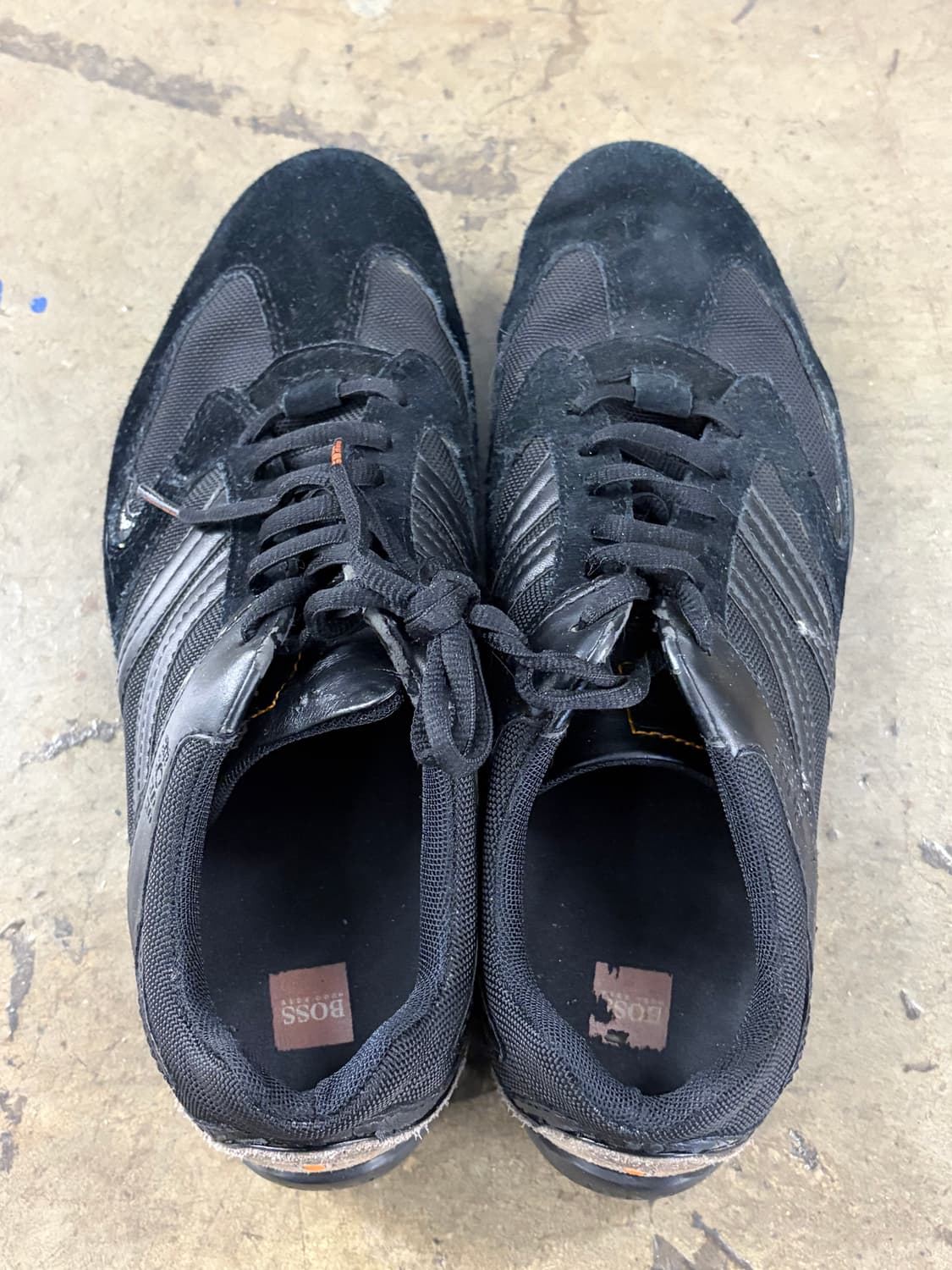 보스 올블랙 스웨이드 운동화 42 상품이미지6