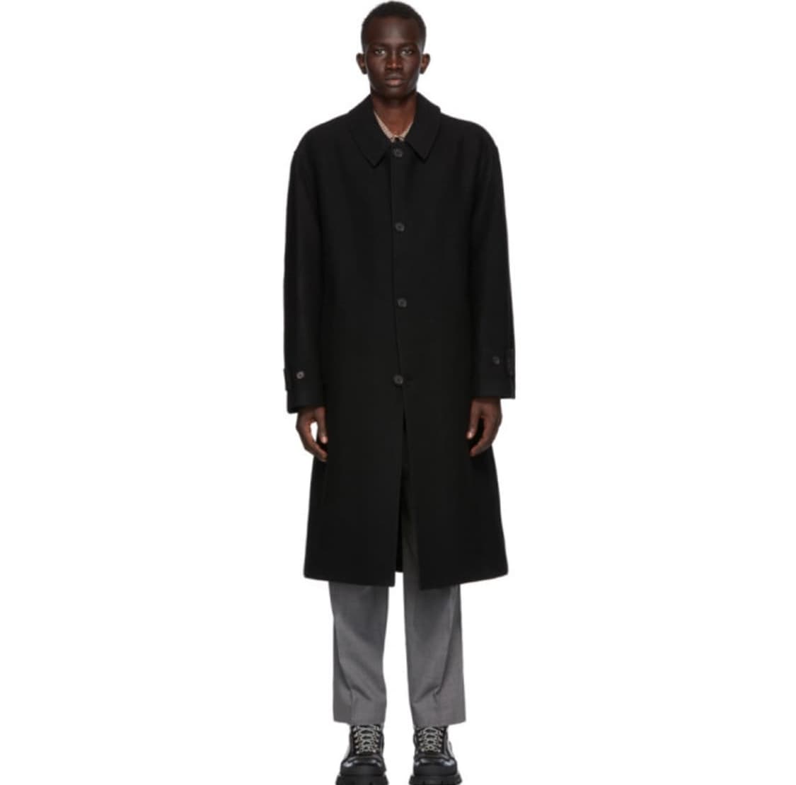 Mfpen Hollis Wool Coat Black 상품이미지1