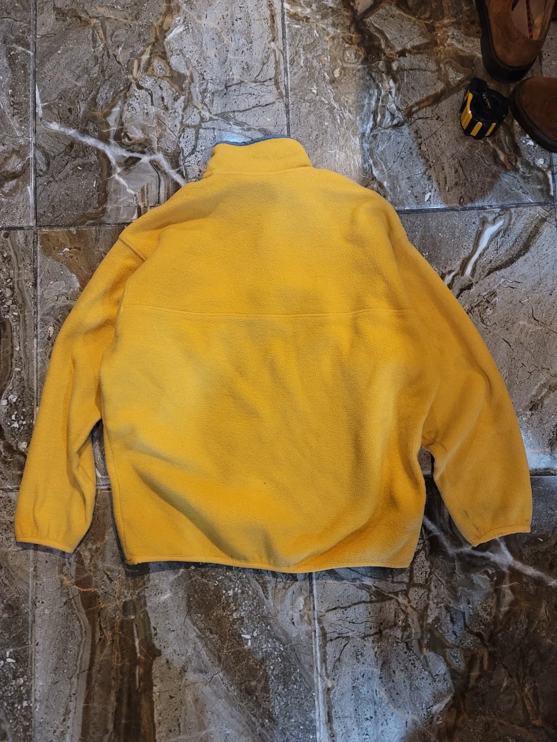 90's~ 파타고니아 신칠라 옐로우 플리스  상품이미지4