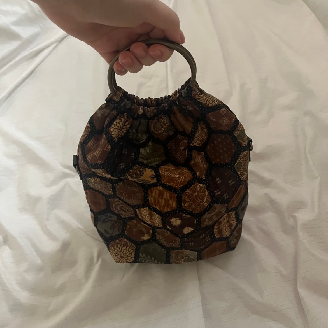 핸드메이드 패치워크 핸드백 상품이미지2