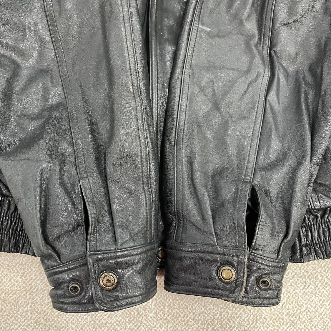 100 시리우스 양가죽 라이더 자켓 0123M 상품이미지6