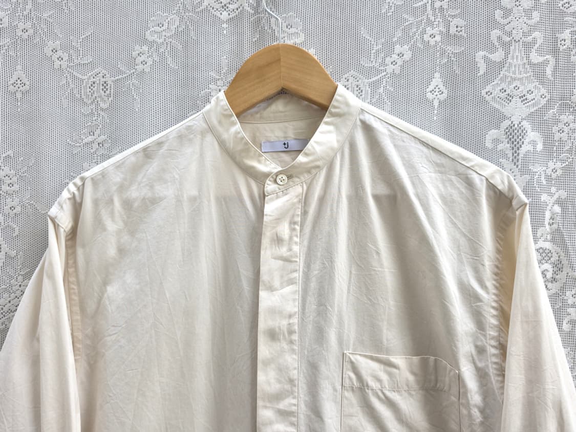 유니클로 질샌더 수피마코튼 스탠트카라 셔츠 상품이미지2