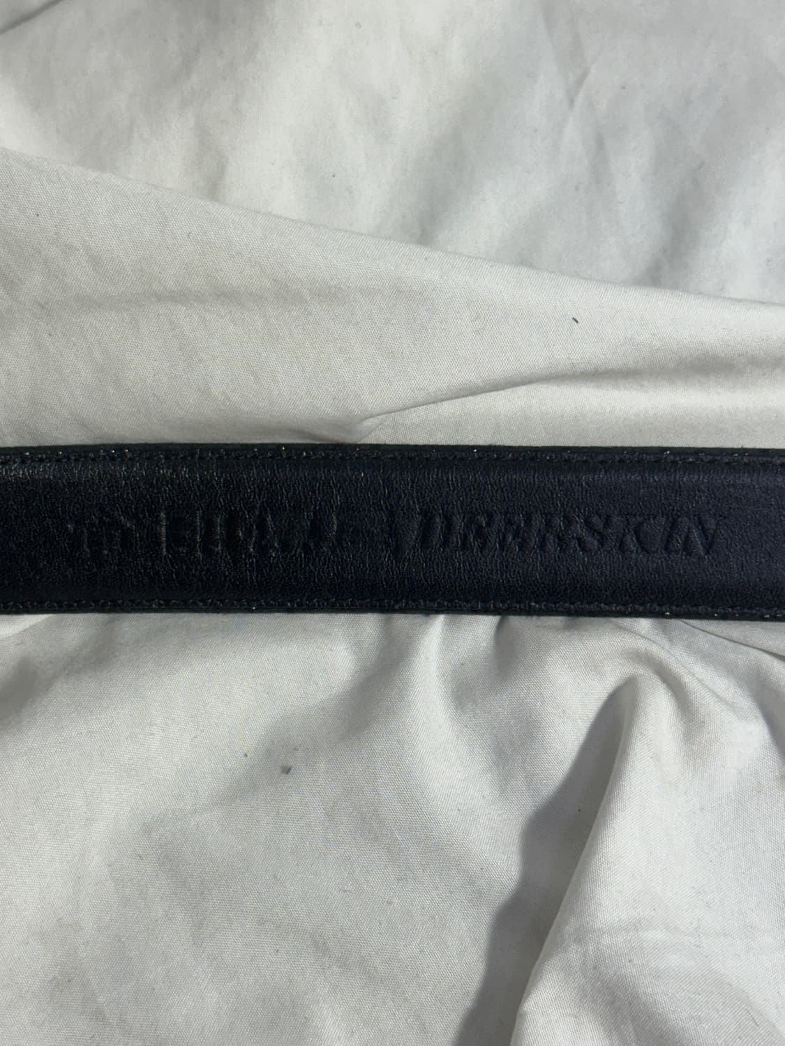 빈티지 플라워 패턴 레더 벨트 상품이미지5