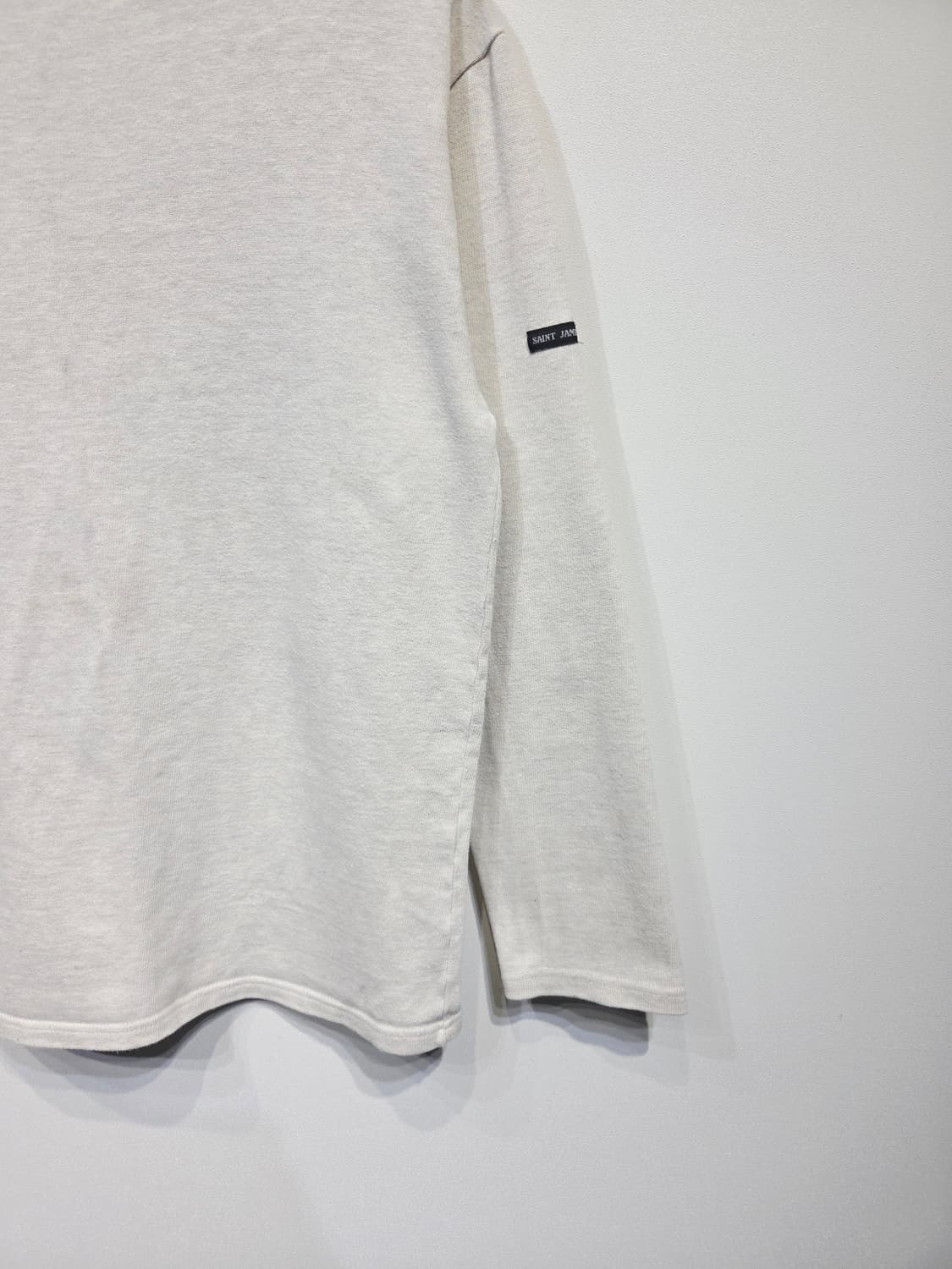 세인트제임스 보트넥 무지 긴팔 티셔츠 오트밀 상품이미지5