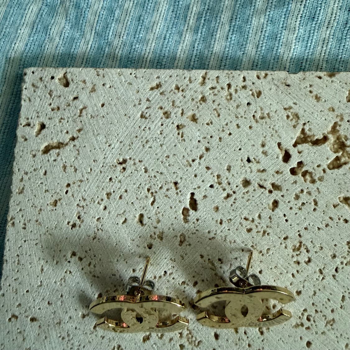 업사이클링 귀걸이 골드 상품이미지2