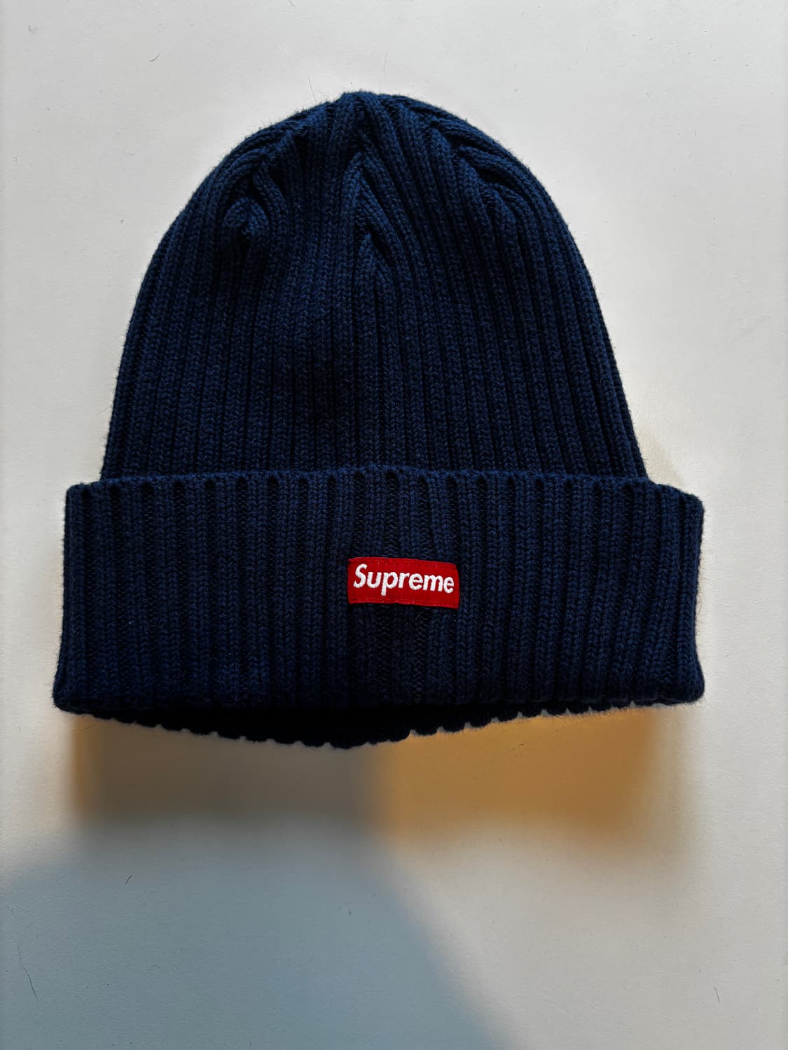 슈프림 오버다이드 비니 네이비 상품이미지1