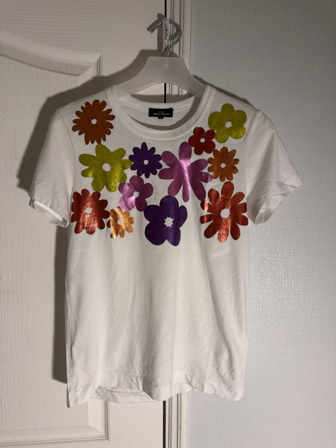 Comme des garcons metal flower T-shirt 상품이미지2