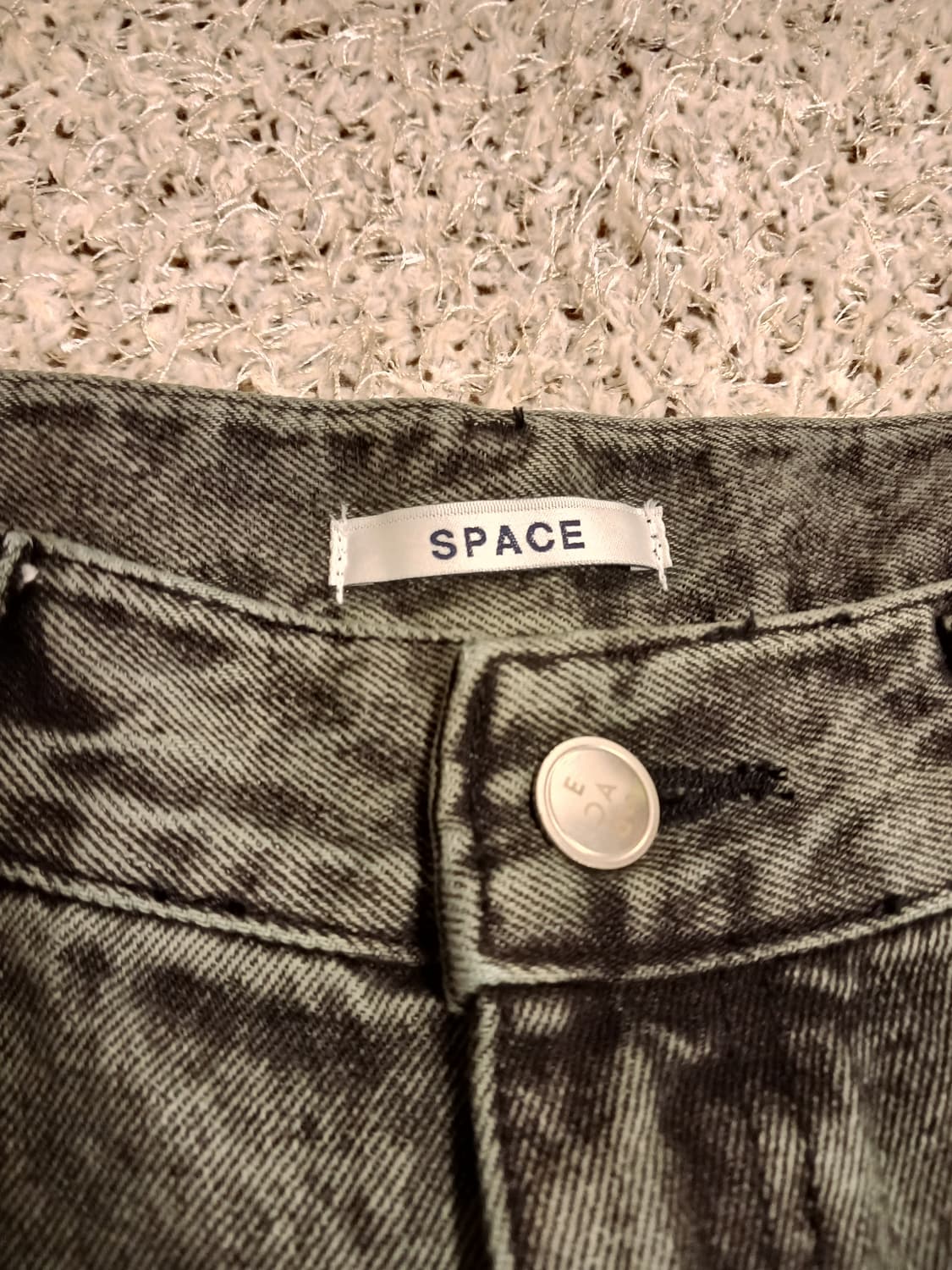 2 Space  컬러와이드 데님팬츠 상품이미지2