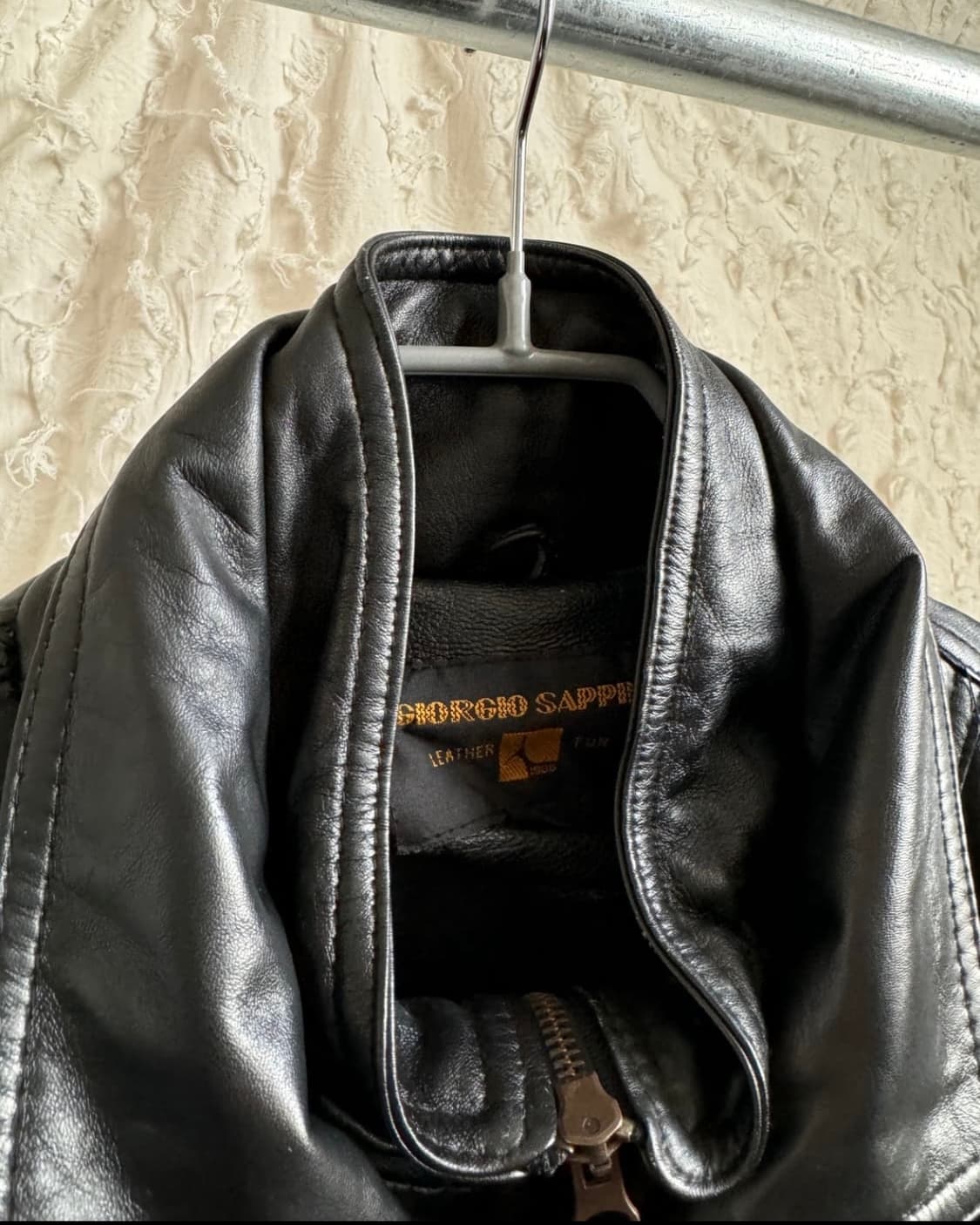 빈티지 양가죽 봄버 상품이미지5