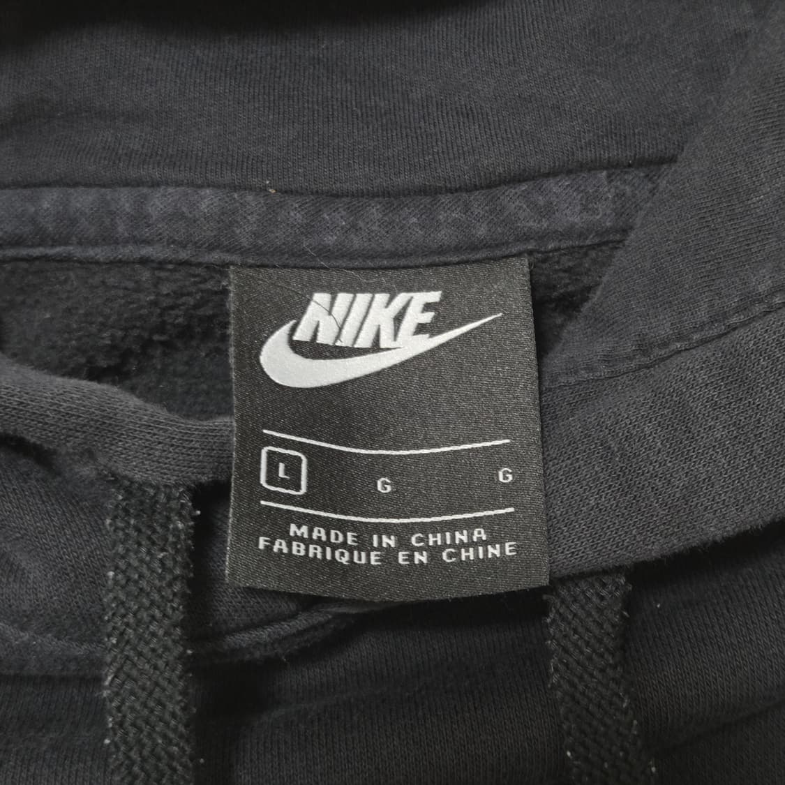 Nike 나이키 블랙 후드티셔츠 
 상품이미지4