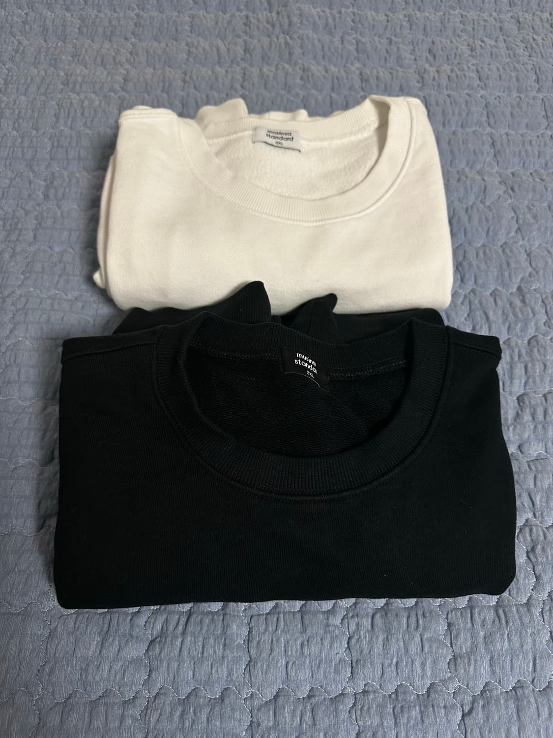 [3XL/2개일괄] 무신사 스탠다드 스웨트셔츠 맨투맨 상품이미지1