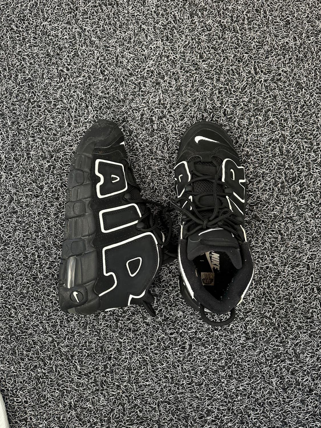 나이키 에어 모어 업템포 블랙 245 상품이미지3