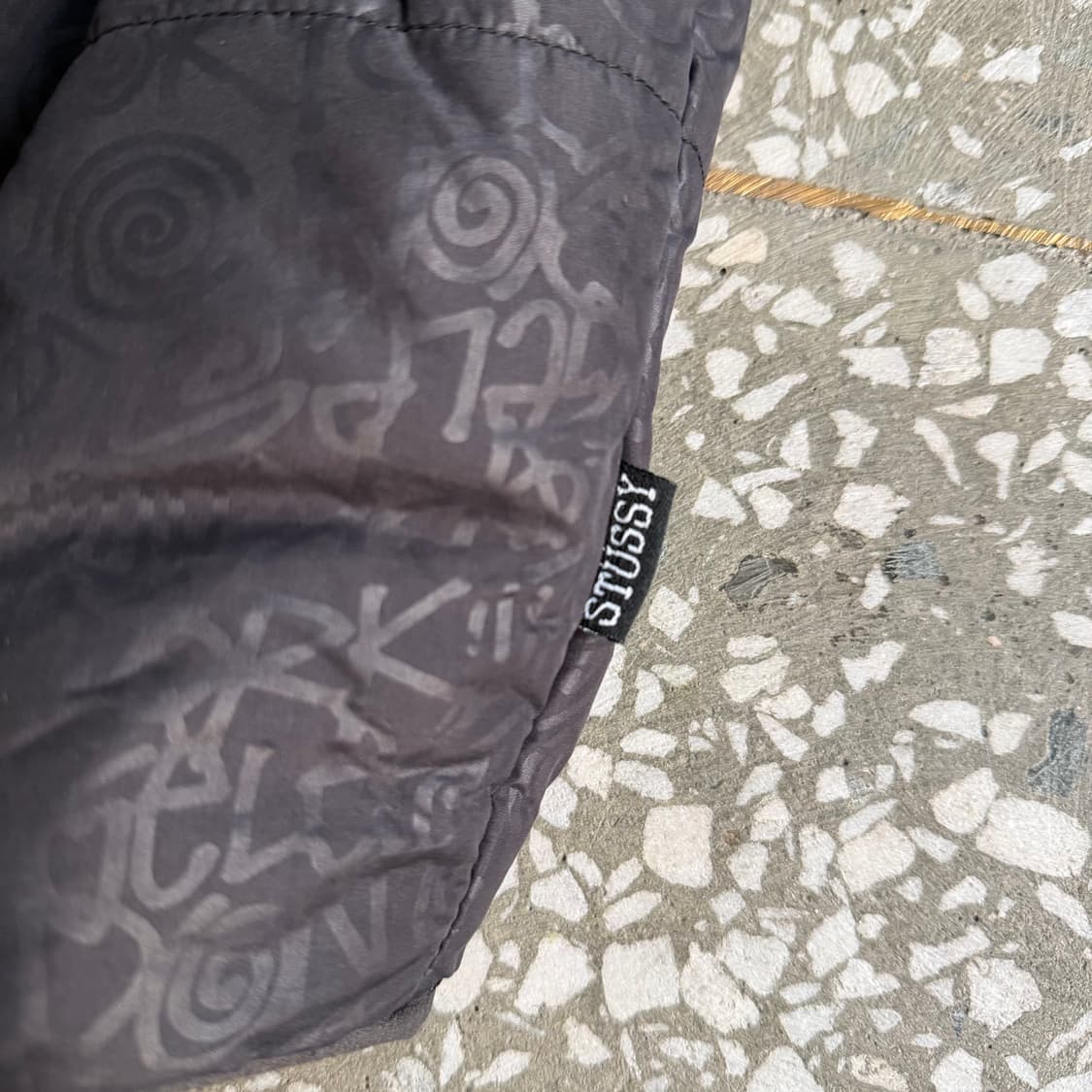 00s 올드 스투시 리버서블 패딩 상품이미지6