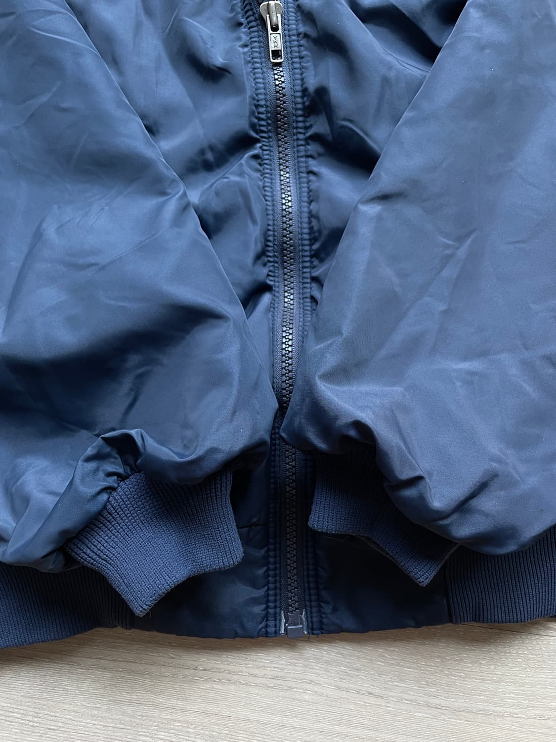 90s 파타고니아 쉘드 신칠라 봄버 자켓 네이비 퍼플 rare usa 상품이미지5