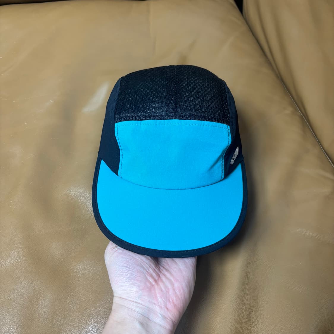 빔즈 빔스 노스페이스 러닝캡 캠프캡 모자 메쉬 틸 블루 상품이미지2