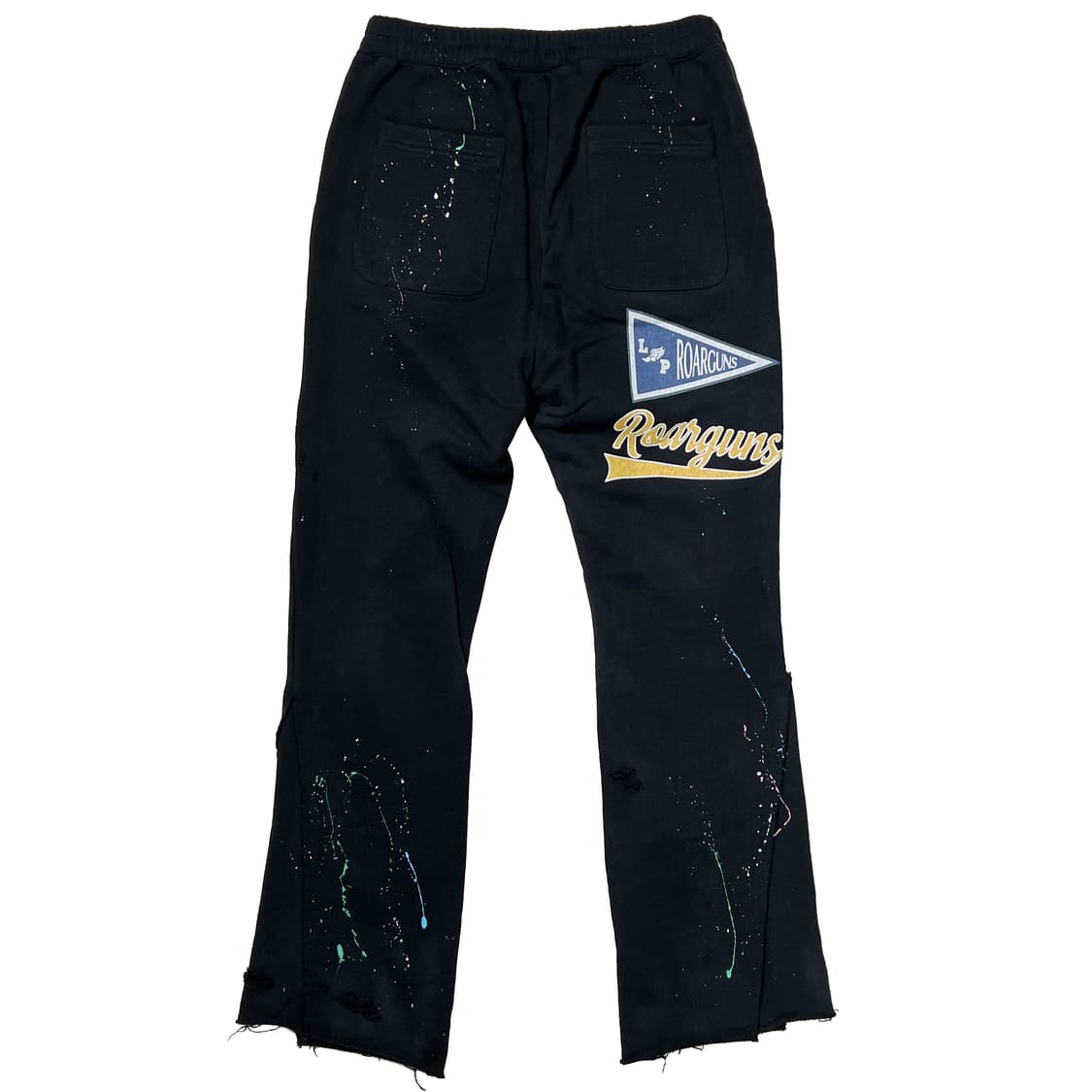 로아건즈 ROARGUNZ 24ss 스플래터 프린팅 플래어 스웻팬츠 (3) 상품이미지3