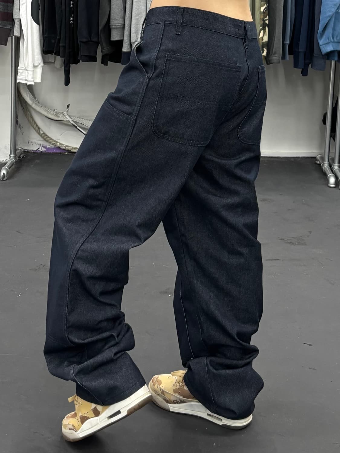 VTG 더블니 데님팬츠 상품이미지3