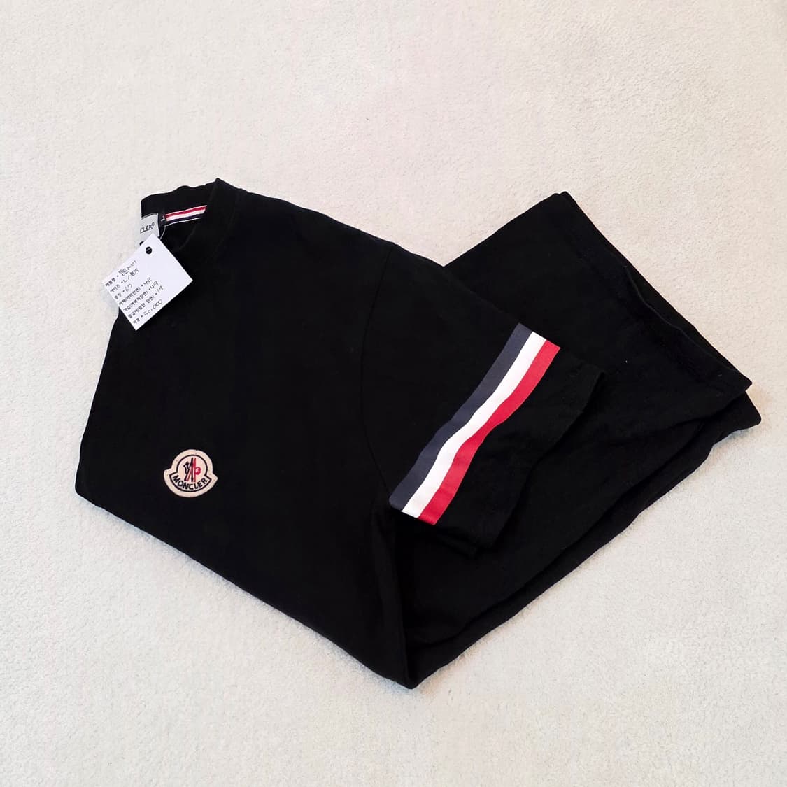 명품 로고 빈티지 케쥬얼 반팔티 기본티 상품이미지4