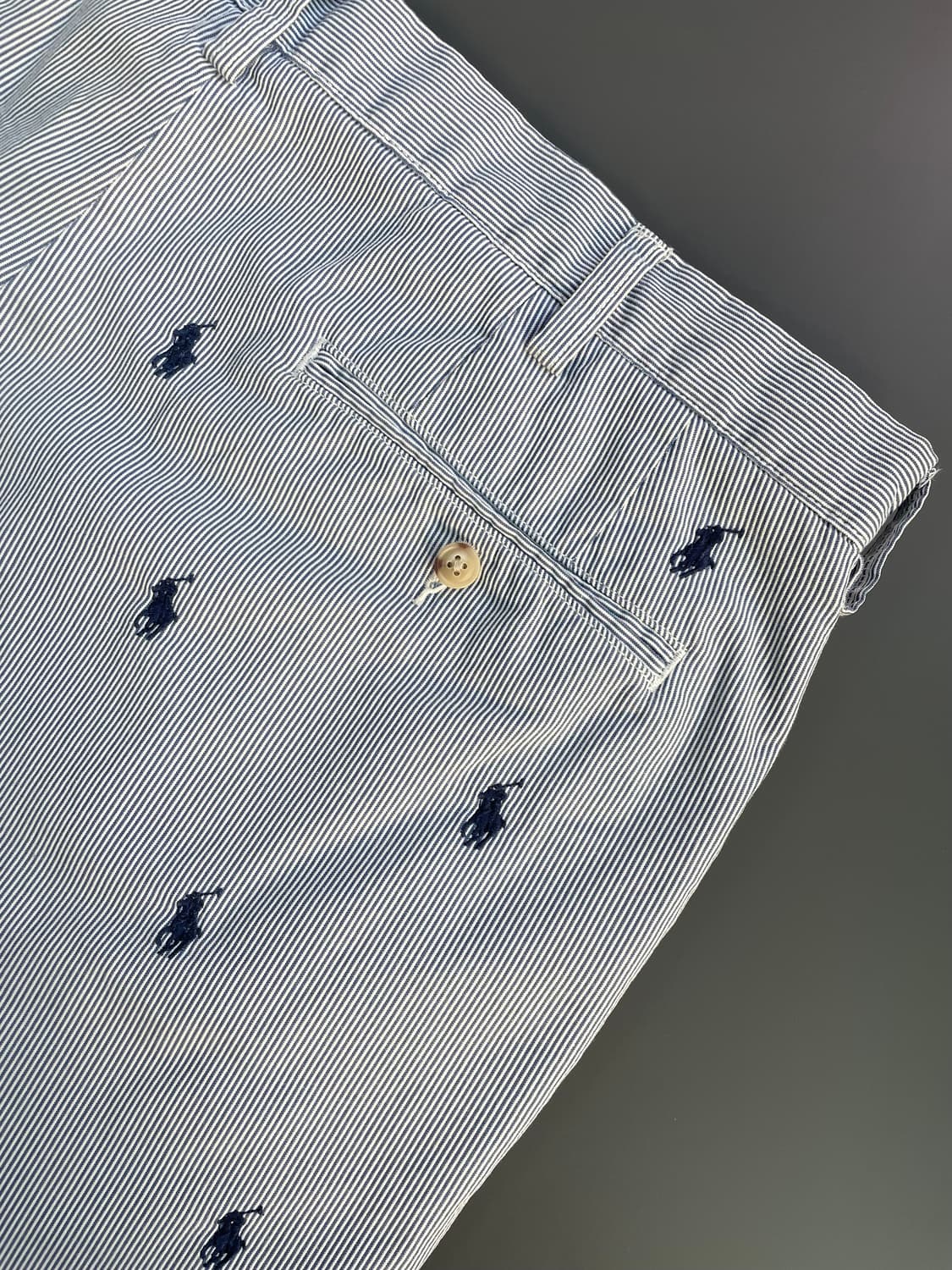 [36] 폴로 랄프로렌 자수로고 코튼 숏 팬츠 반바지 상품이미지7