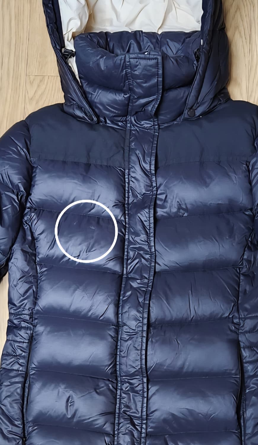 노스페이스 우먼 화이트라벨 몬타누스 롱 구스다운 쟈켓, 롱 구스다운 점퍼 상품이미지9