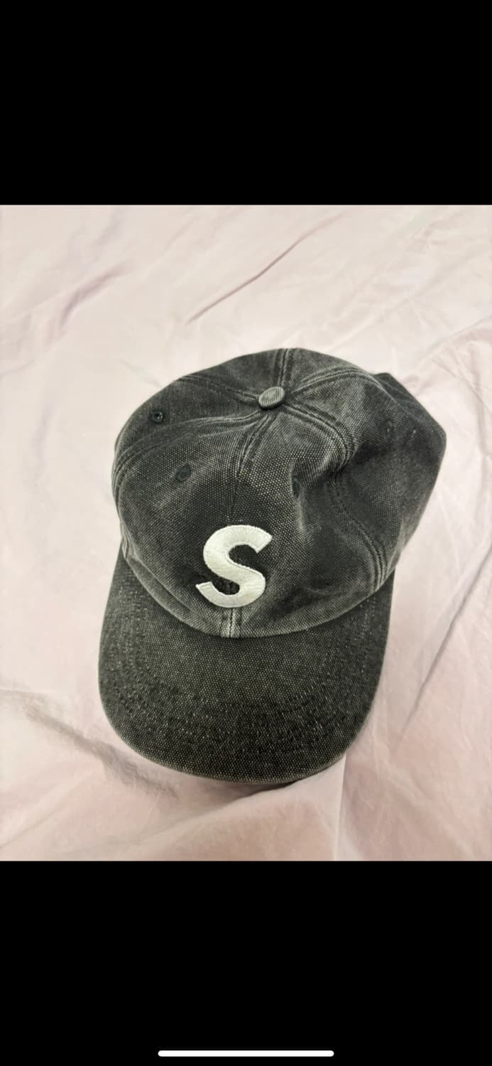24fw 슈프림 피그먼트 S로고 6패널 캡 상품이미지2