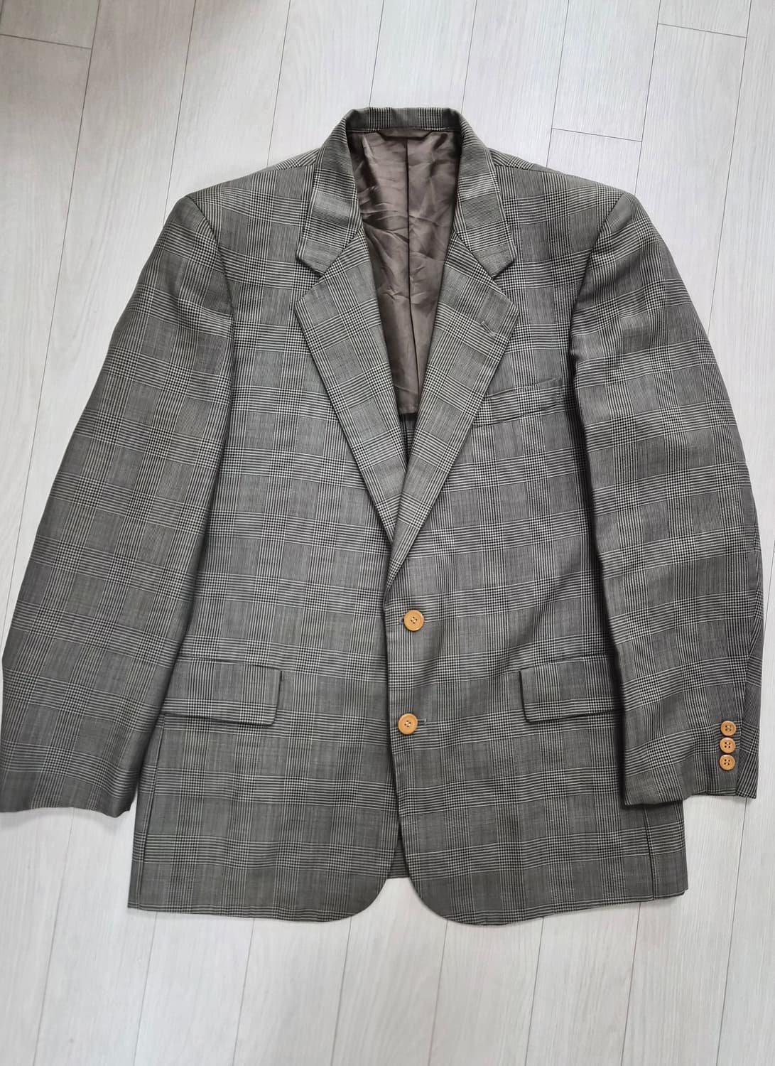 모스키노 체크 울 자켓 JAPAN 상품이미지1