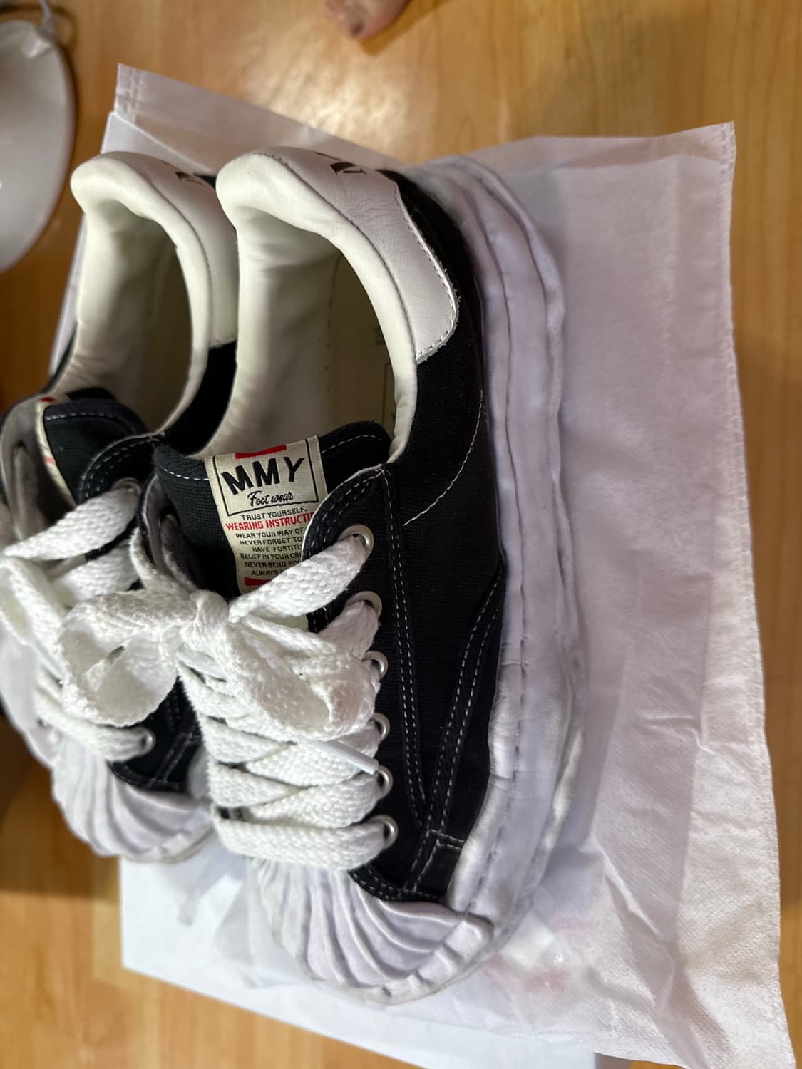 안냐세요 메종 미하라 야스히로 블레이키 41사이즈 판매합니다!(sss급) 상품이미지6