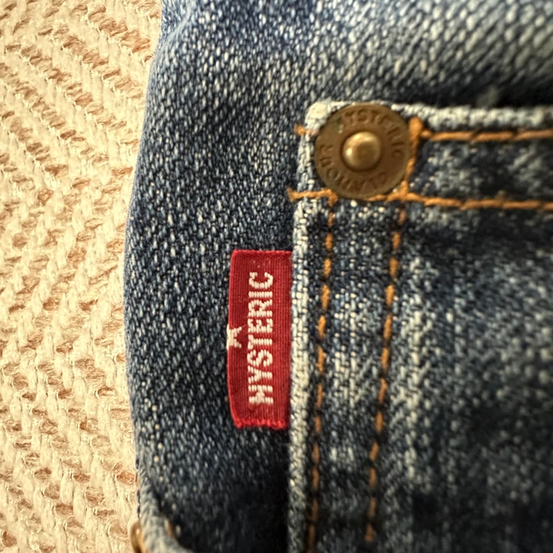 HYSTERIC GLAMOUR heavy boot cut jeans 상품이미지4