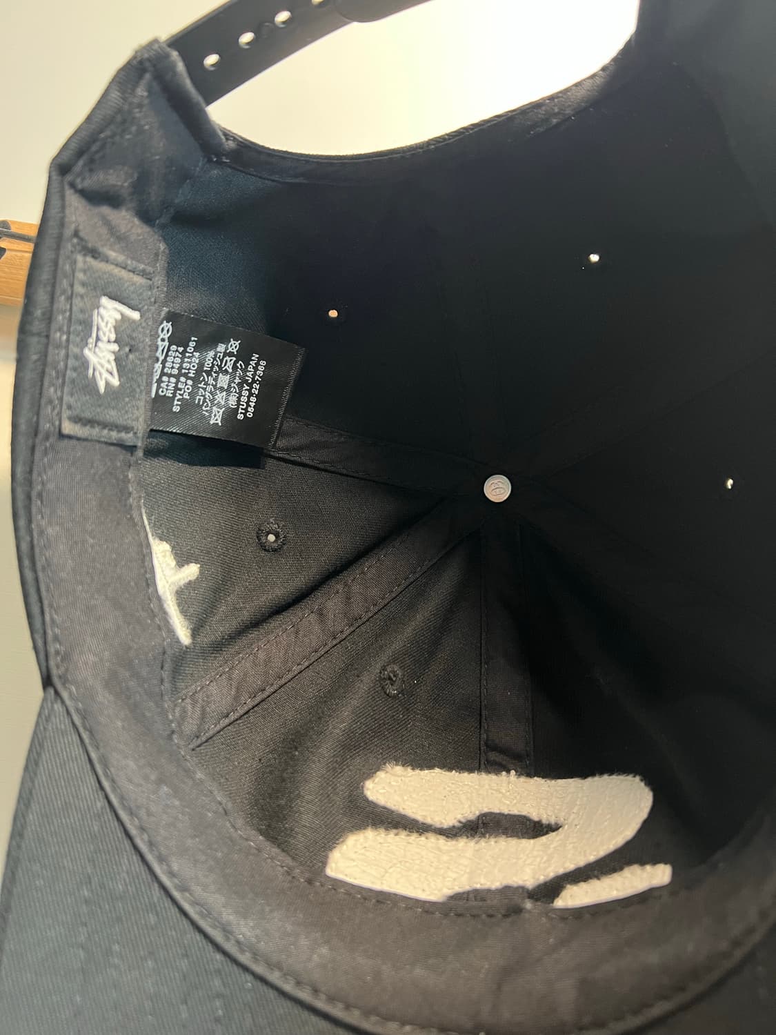 스투시 셔닐 S 로우 프로 캡 쉐도우 볼캡 모자 상품이미지4