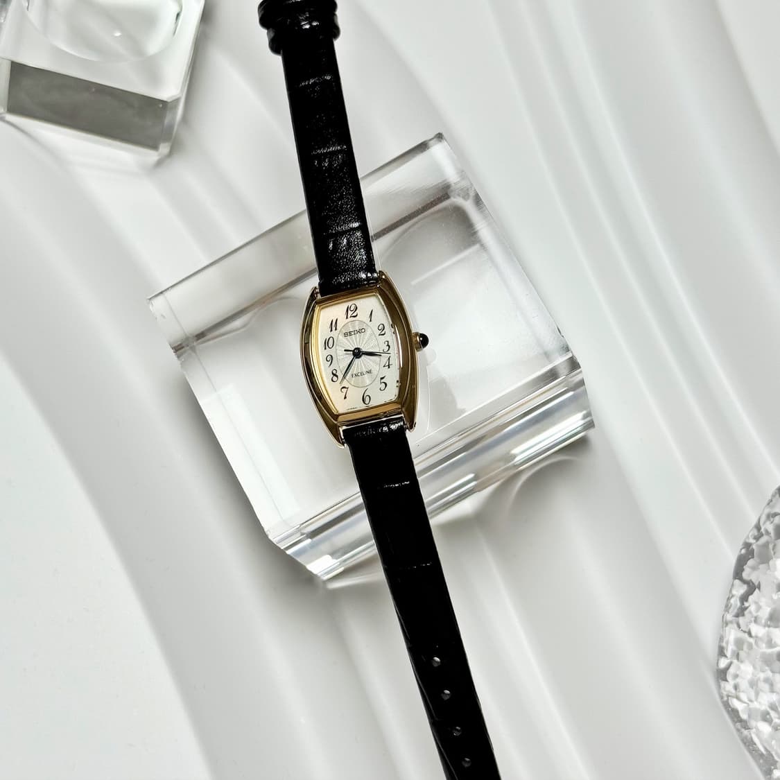 80's 90's 세이코 엑셀린 토노형 드레스 시계 상품이미지1