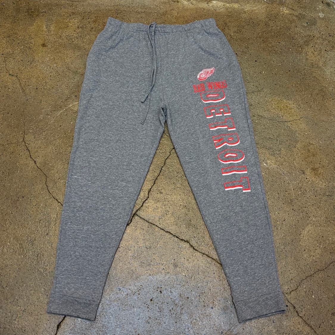 미국 빈티지 NHL 레드윙 봄 스웻팬츠 츄리닝 트레이닝 팬츠 상품이미지1