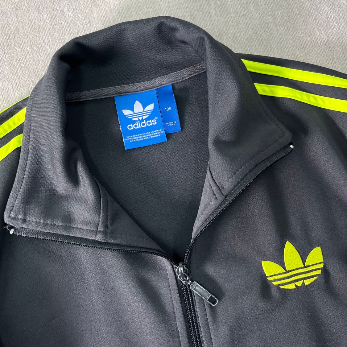 100 아디다스 형광 파이어버드 트랙탑 져지 상품이미지2