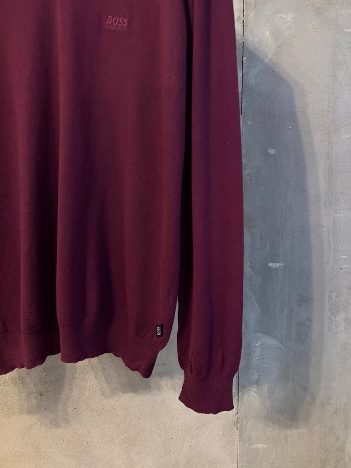 휴고보스 블랙라벨 브이넥 니트 100 상품이미지5