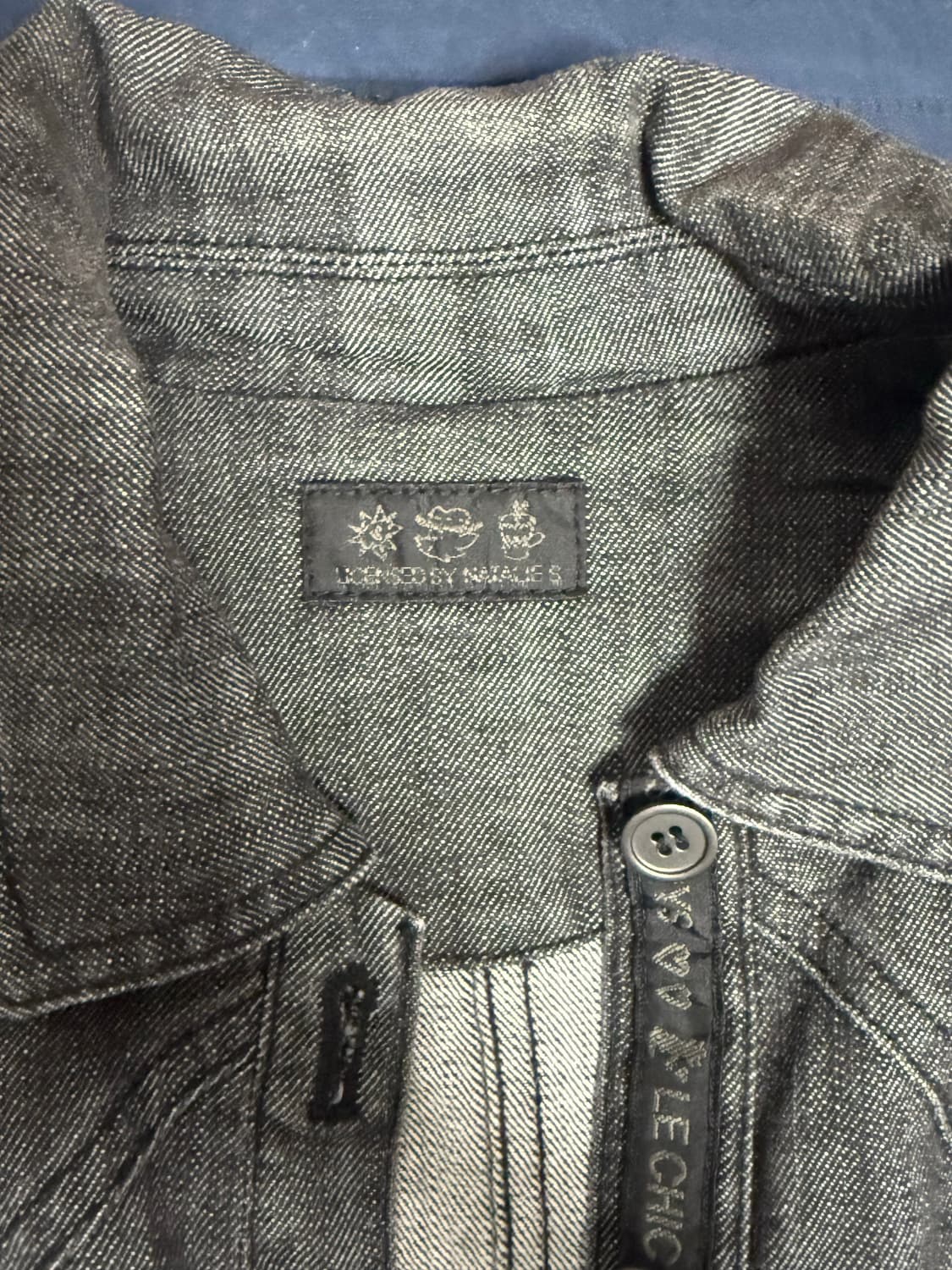 빈티지 흑청 셔츠 상품이미지2