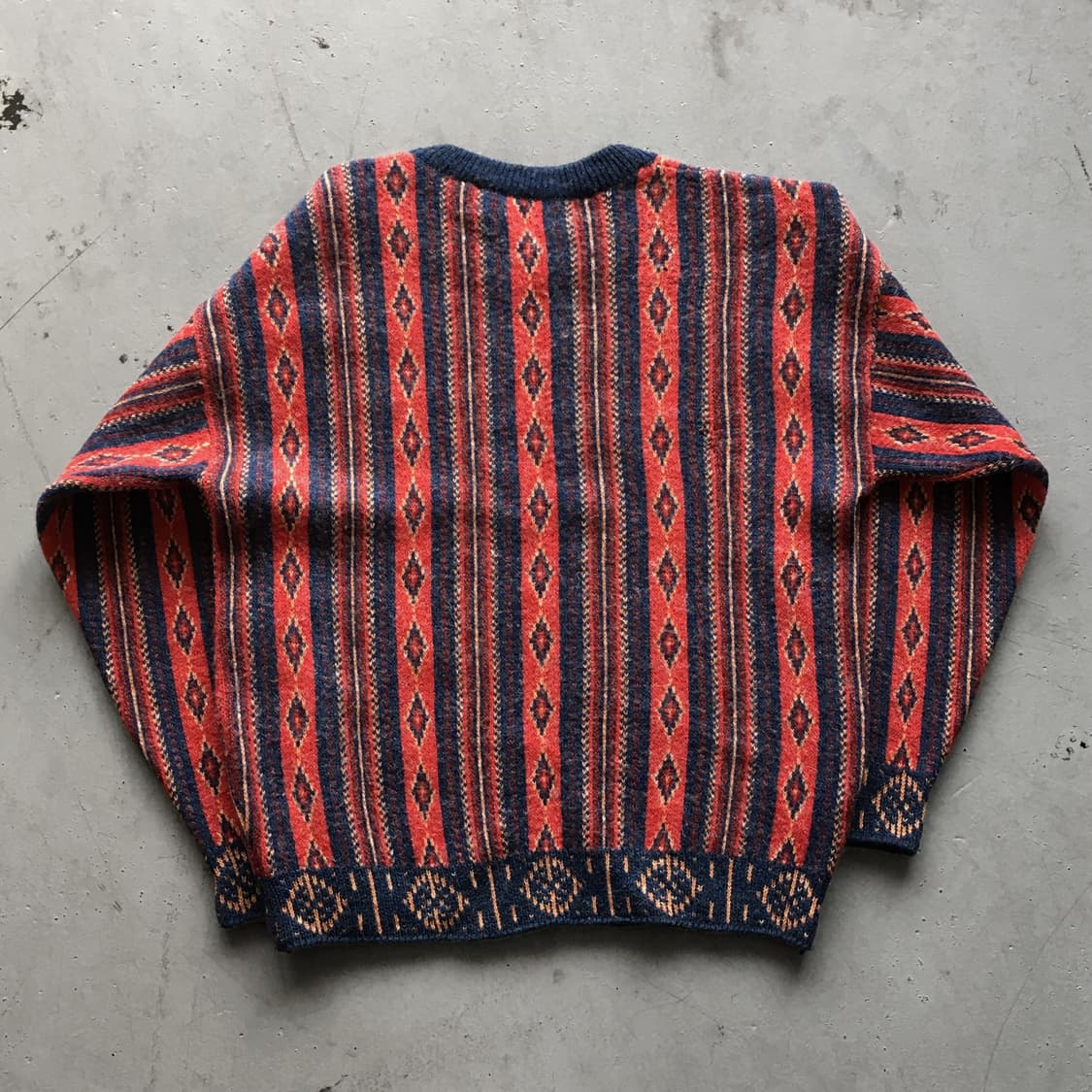 1990‘s Made In ITALY Navajo Cotton Knit 상품이미지4