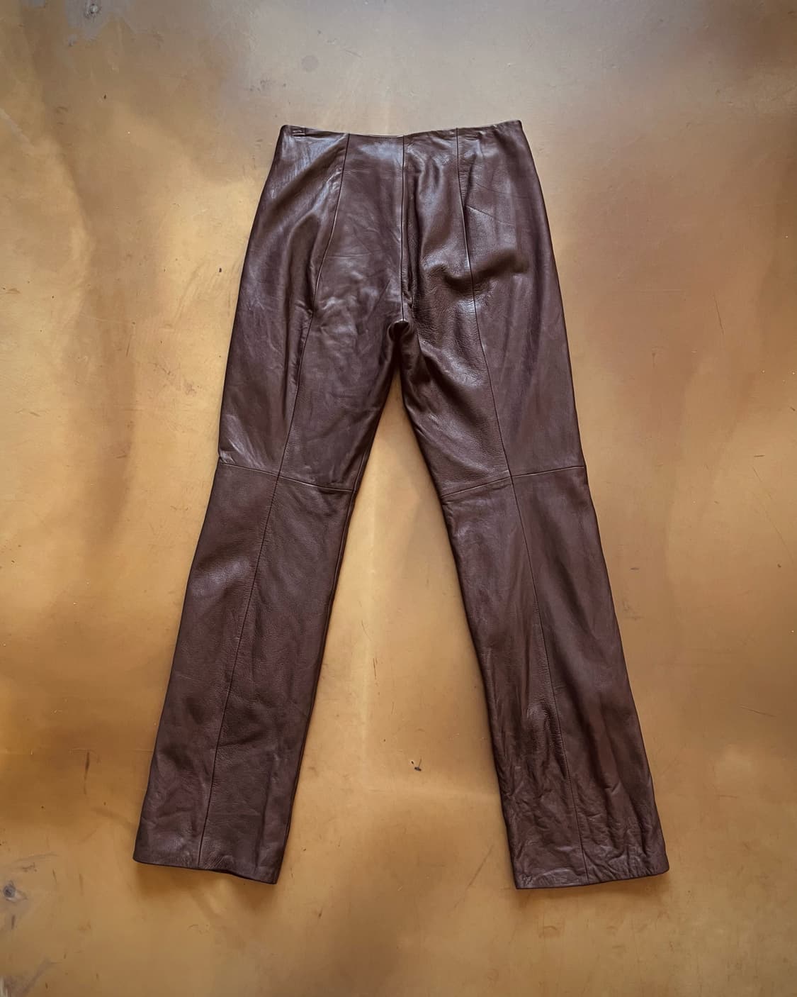 BCBG Maxazria Lambskin Leather Trouser 상품이미지3