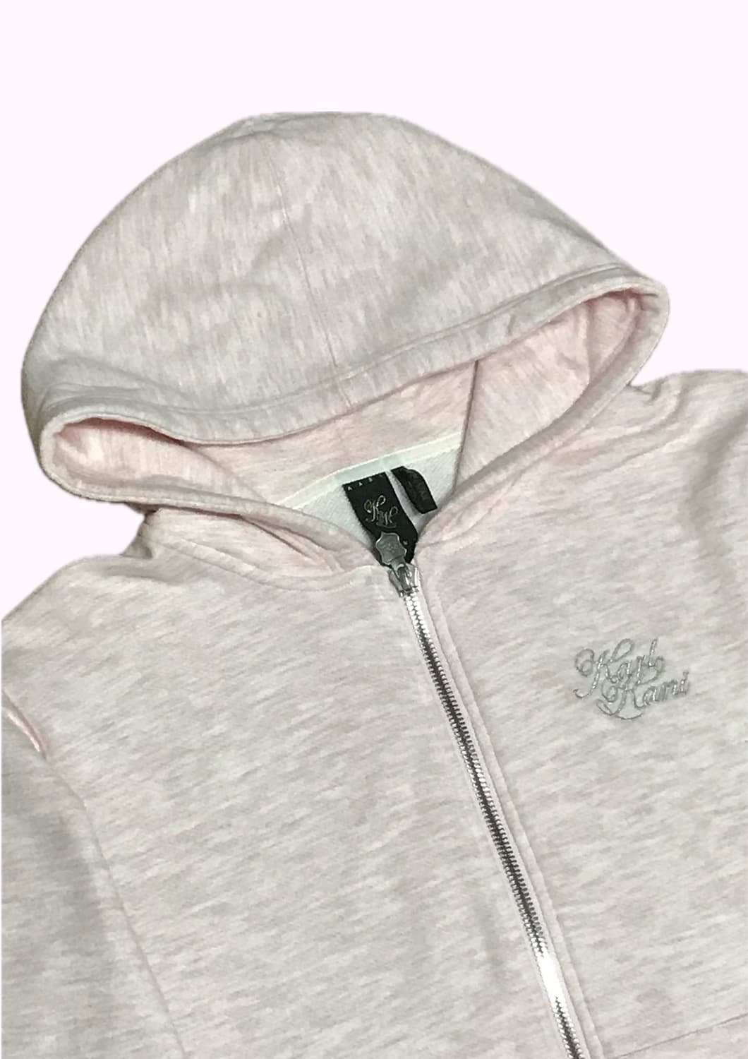 베이비핑크 후드집업 상품이미지1