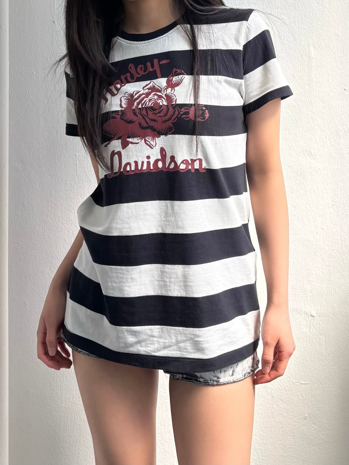Harley Davidson Stripe T-shirt 상품이미지2