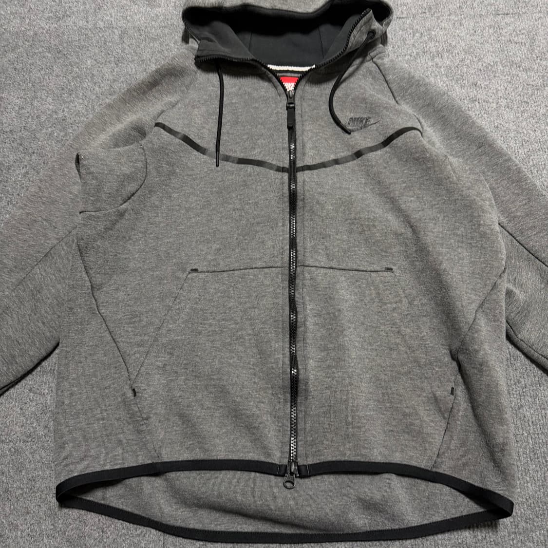 나이키 그레이 테크팩 후드집업 상품이미지2